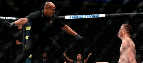 Техническая остановка боя в ММА